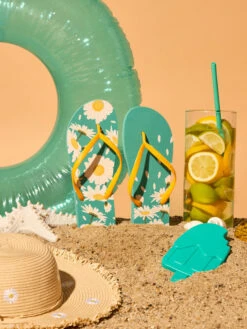 Lustige Flip-Flops Sommer-Gänseblümchen -Dedoles Summer Daisy 3 2