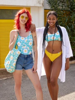 Goldgelbe Bikinihöschen -Dedoles Summer Daisy Gold Yellow 2