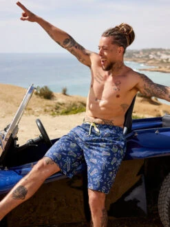 Lustige Badeboxershorts Für Männer Sommerstimmung -Dedoles Summer Mood 2