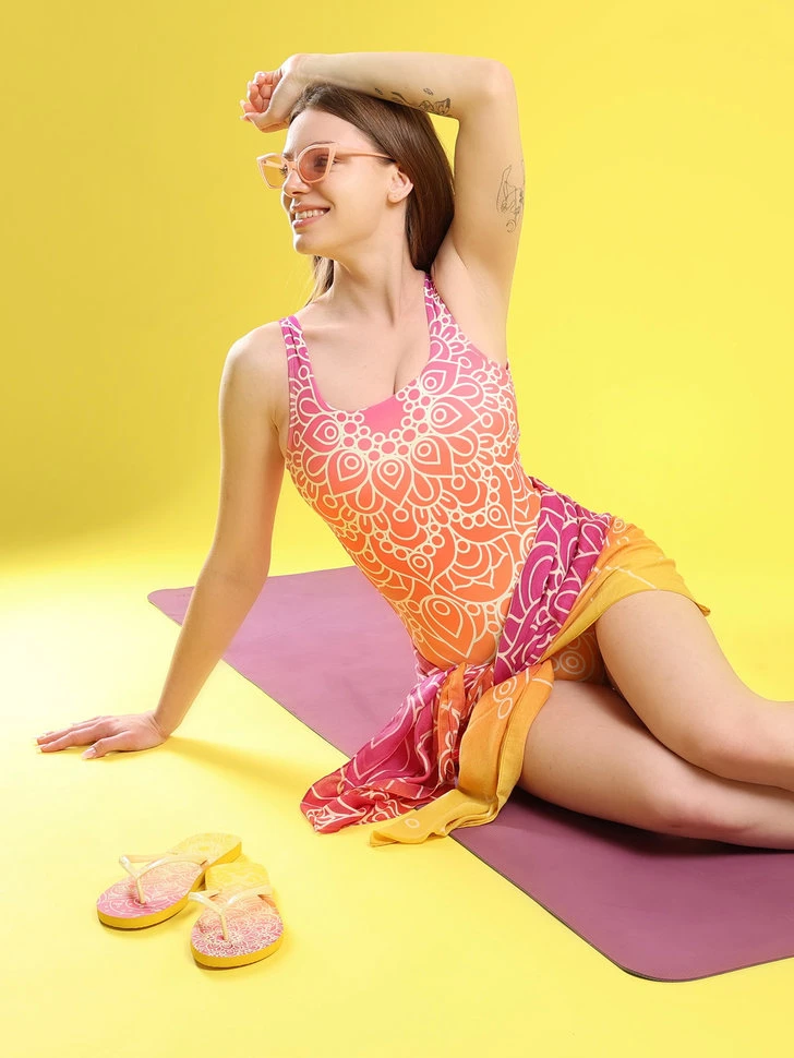 Lustiger Strandpareo Sonniges Mandala 7 Lustiger Strandpareo Sonniges Mandala – Bild 5