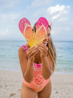 Lustige Flip-Flops Sonniges Mandala -Dedoles Sunny Mandala 4