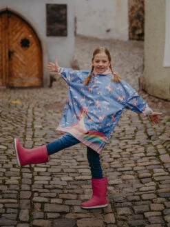Lustiger Regenmantel Für Kinder Einhorn -Dedoles Sweet Unicorn 11