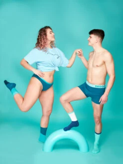 Blaugrüne Damenhöschen -Dedoles Teal Women s Briefs 1