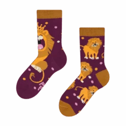 Lustige Kindersocken König Des Dschungels