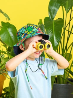 Lustiger Fischerhut Für Kinder Tukan Im Dschungel -Dedoles Toucan In The Jungle hat 2