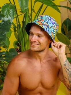 Lustiger Fischerhut Tukan Im Dschungel -Dedoles Toucan In The Jungle 1 1