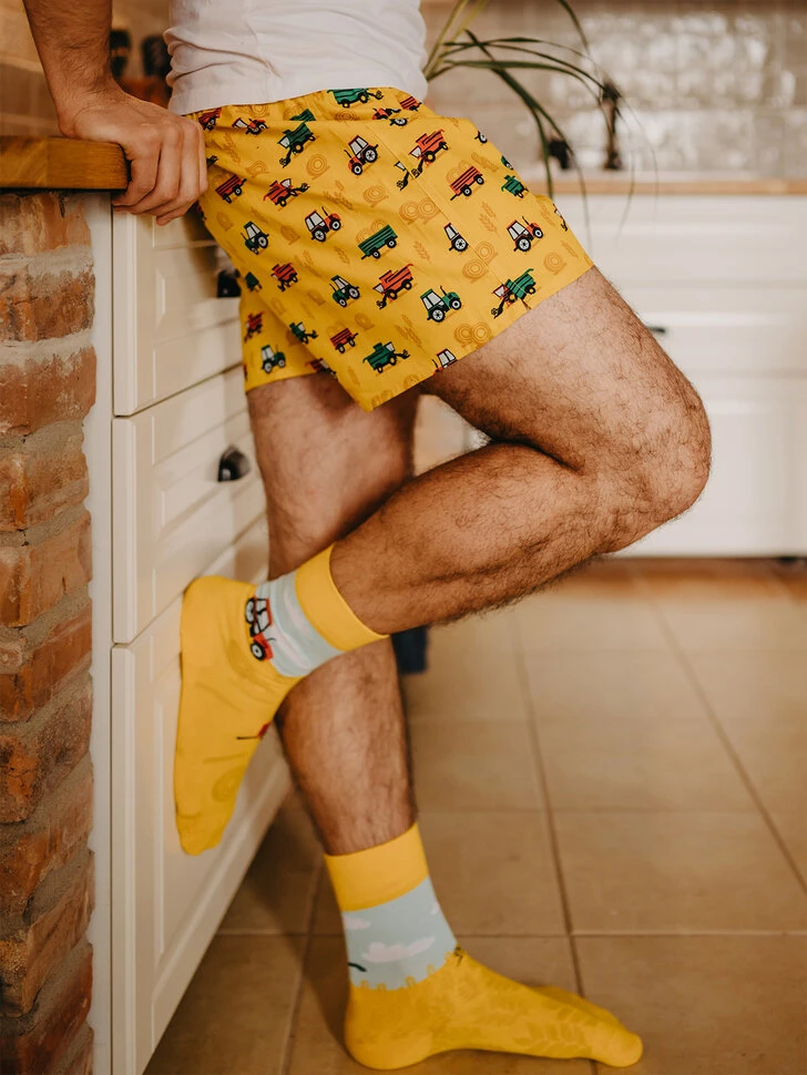 Lustige Shorts Für Männer Traktor 8 Lustige Shorts Für Männer Traktor – Bild 6