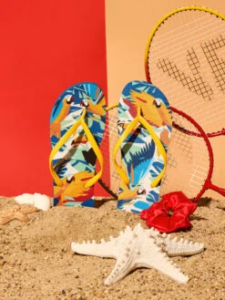 Lustige Flip-Flops Tropische Vögel -Dedoles Tropical Birds 3