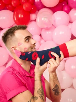 Lustige Socken Tulpenlippen -Dedoles Tulip Lips 6