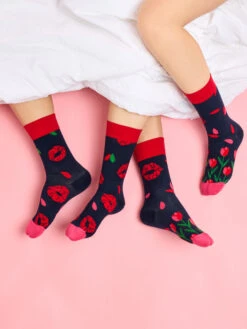 Lustige Socken Tulpenlippen -Dedoles Tulip Lips 7