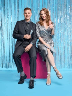 Lustige Nylonsocken Weiße Tauben -Dedoles White Doves 2