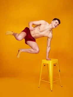 Weinrote Shorts Für Männer 13 Weinrote Shorts Für Männer -Dedoles Wine Red Men s Boxer Shorts 2