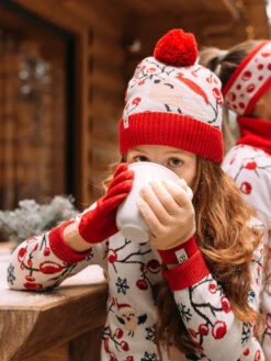 Lustige Strickhandschuhe Für Kinder Winterbeeren -Dedoles Winter Berries 5