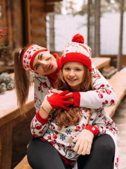 Lustige Strickhandschuhe Für Kinder Winterbeeren -Dedoles Winter Berries 7