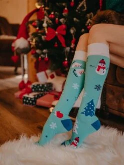 Lustige Kniestrümpfe Winterfreude -Dedoles Winter Joy 10
