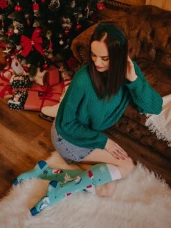 Lustige Kniestrümpfe Winterfreude -Dedoles Winter Joy 8