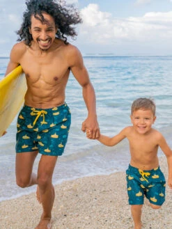 Lustige Badeshorts Für Männer Gelbes U-Boot -Dedoles Yellow Submarine 2 1