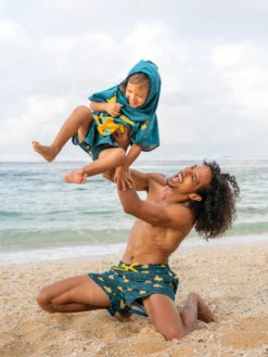 Lustige Badeshorts Für Männer Gelbes U-Boot -Dedoles Yellow Submarine 6