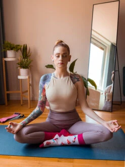 Lustige Socken Yoga Mandala 12 Lustige Socken Yoga Mandala -Dedoles Yoga Mandala 1